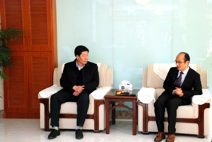 熱烈歡迎鹽城亭湖區(qū)副區(qū)長(zhǎng)、區(qū)政協(xié)主席呂主席一行蒞臨鹽城思科進(jìn)行調(diào)研指導(dǎo)